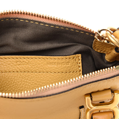 Chloe Calfskin Mini Marcie Satchel Curry Yellow 5 of 7