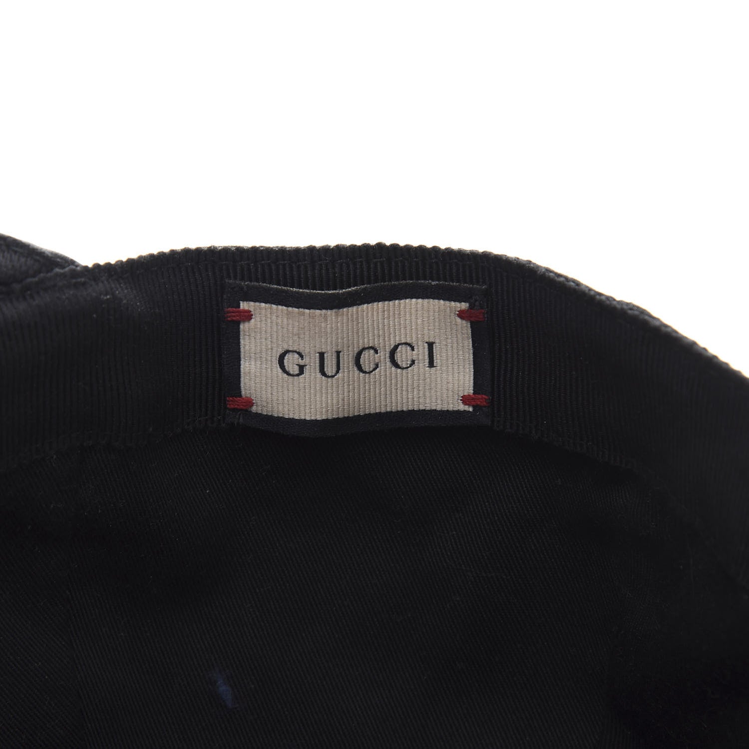 Gucci Monogram Web Baseball Hat XL Black 9 of 11