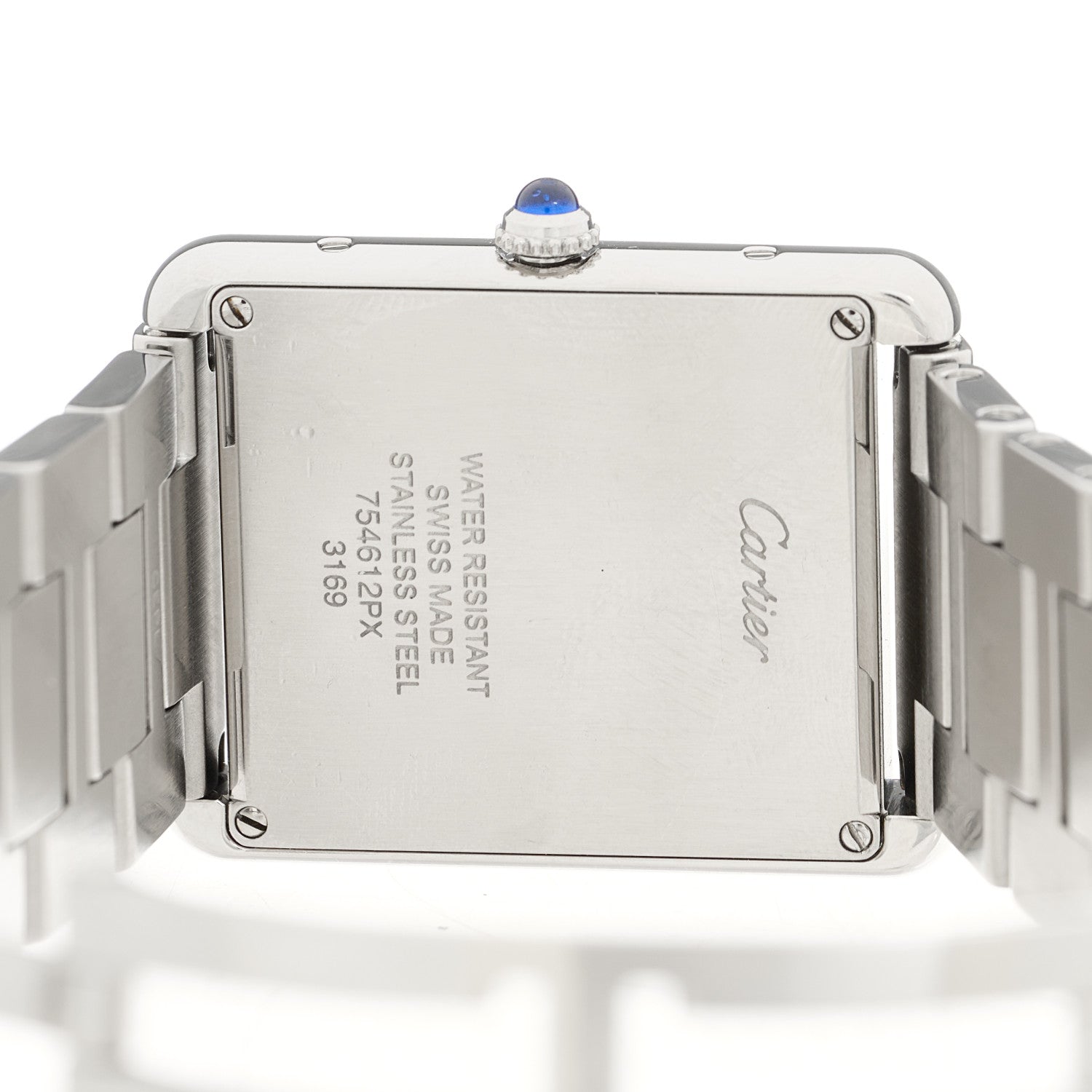 Cartier Stainless Steel 27mm Tank Solo Quartz Watch 4 of 5
