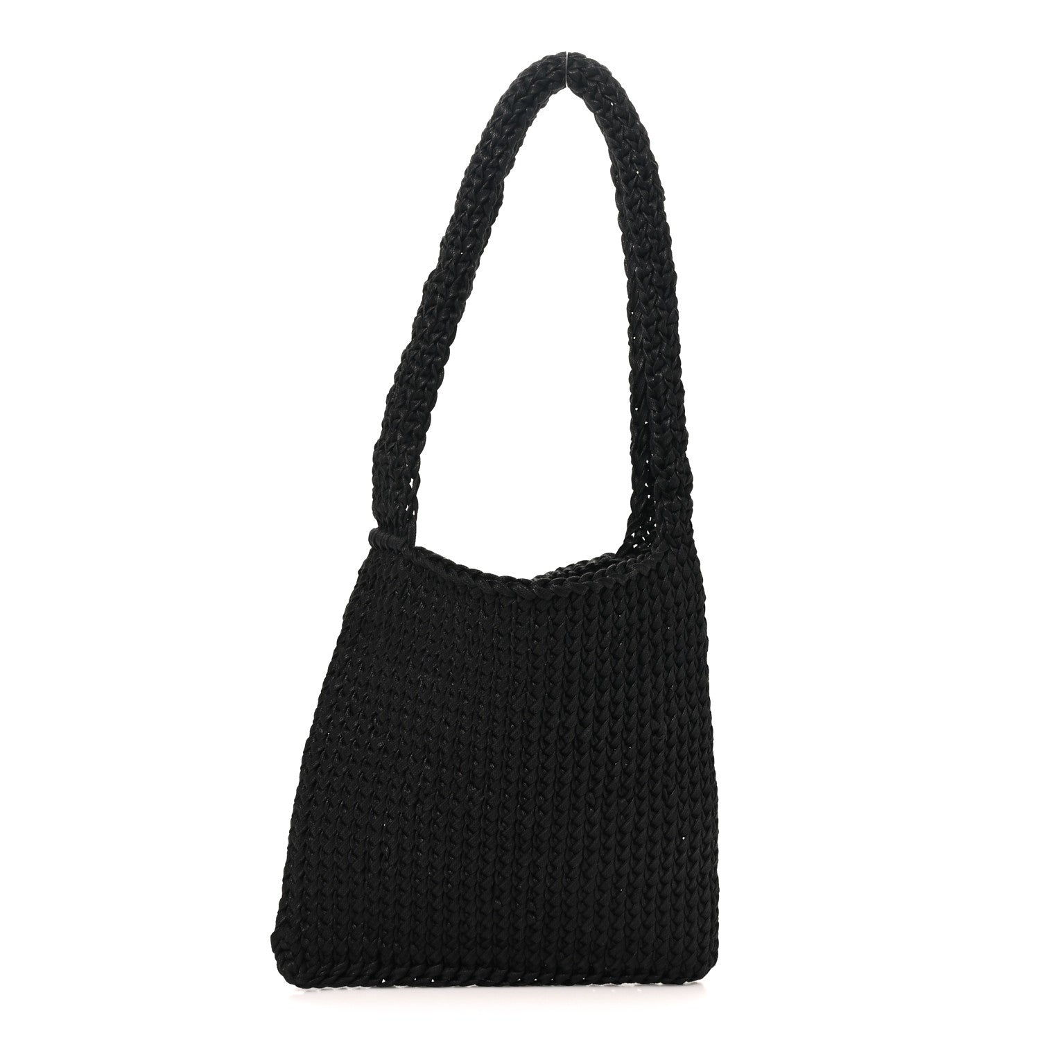 The Row Waxed Cotton Didion Shoulder Bag Black 1 of 10