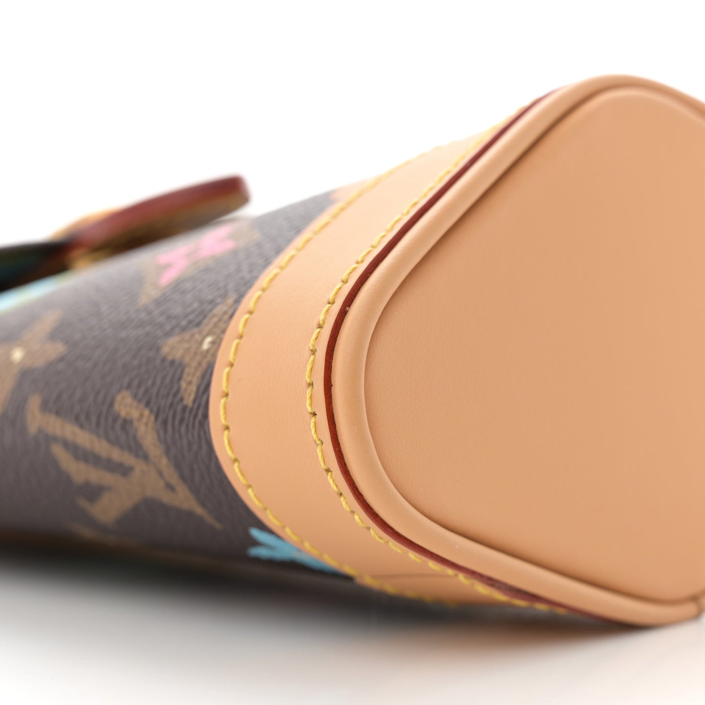 X TYLER THE CREATOR Monogram Craggy Envelope Pouch Chocolate