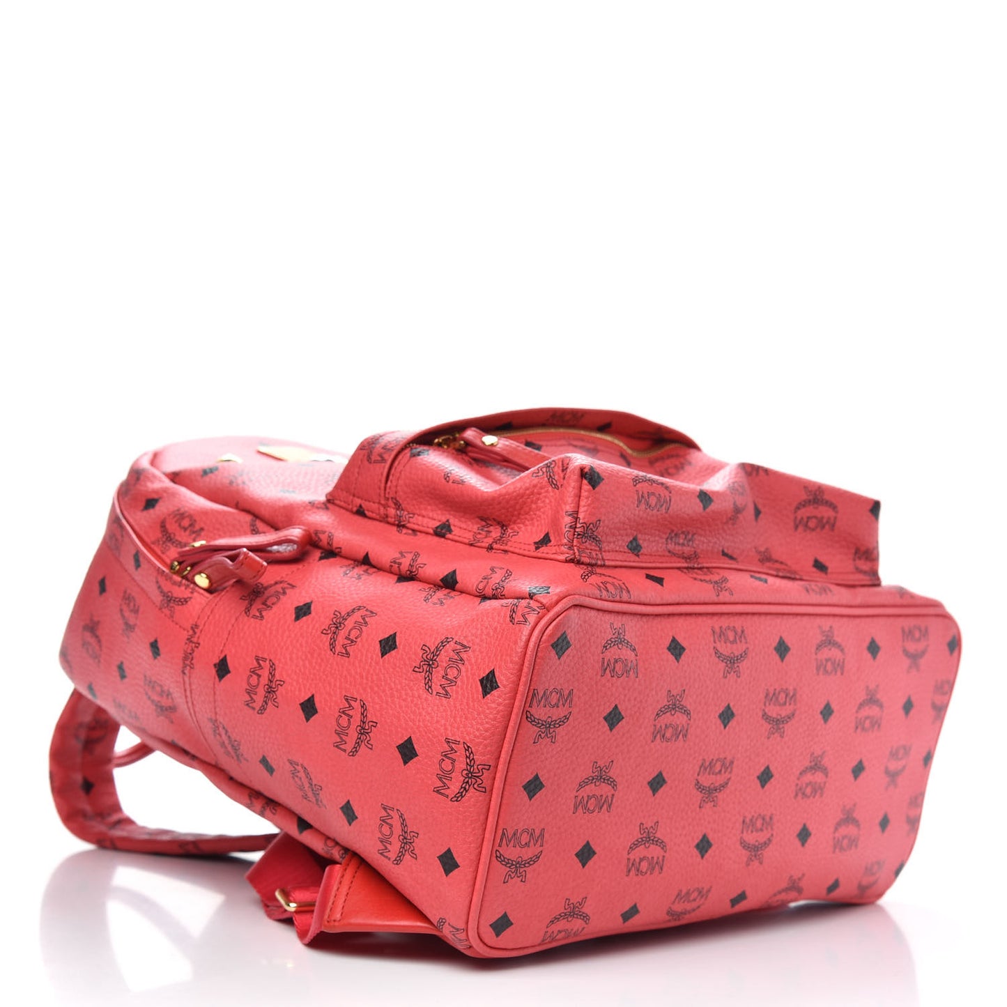 Visetos Medium Sprinkle Stud Stark Backpack Corail