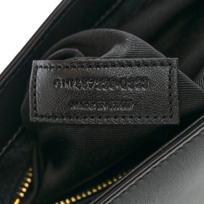Saint Laurent Smooth Calfskin Le 5 A 7 Hobo Black 7 of 11
