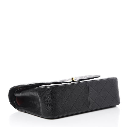 Chanel Caviar Quilted Jumbo Double Flap Black 4 of 10