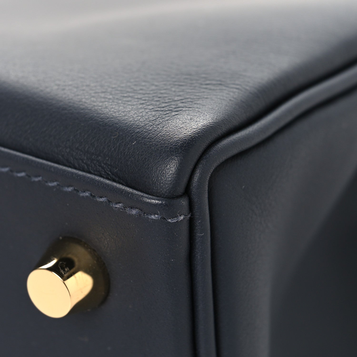 Hermes Swift Kelly Retourne 25 Bleu Indigo 12 of 13