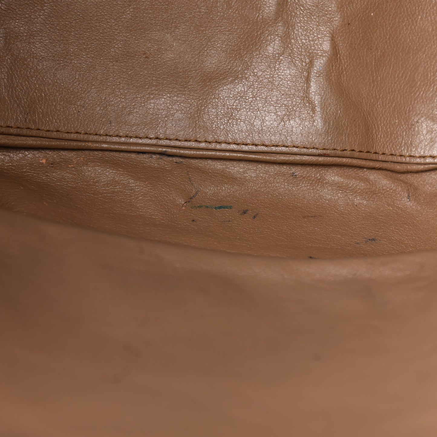 Smooth Calfskin Mini Luggage Camel