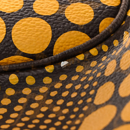 Louis Vuitton Monogram Kusama Waves Neverfull MM Yellow 12 of 17