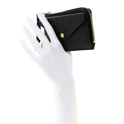 Louis Vuitton LOUIS VUITTON Empreinte Recto Verso Card Holder Black 2 of 6