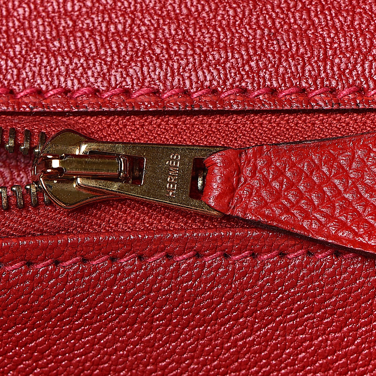 Epsom Birkin 30 Rouge Casaque