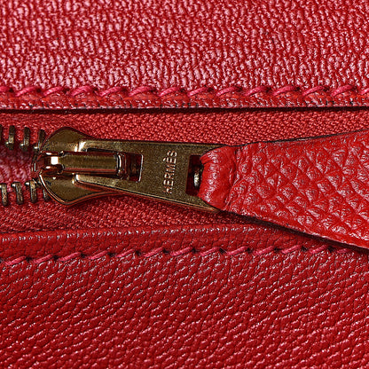 Hermes Epsom Birkin 30 Rouge Casaque 19 of 38