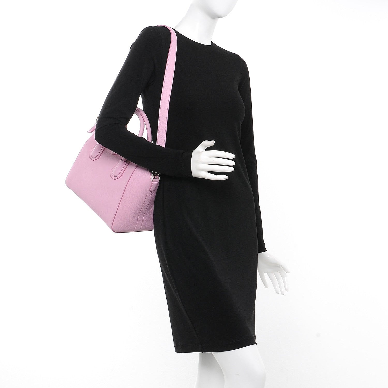 Givenchy Sugar Goatskin Small Antigona Bright Pink 2 of 10
