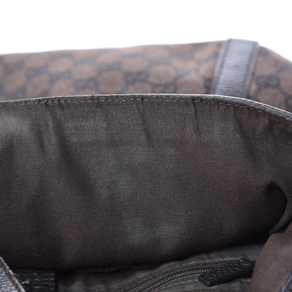 Gucci Monogram Medium Abbey Convertible Tote Dark Brown 13 of 13