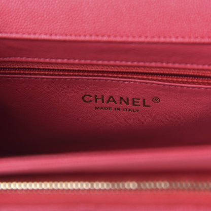 Chanel Caviar Quilted Medium Business Affinity Flap Pink 8 of 11