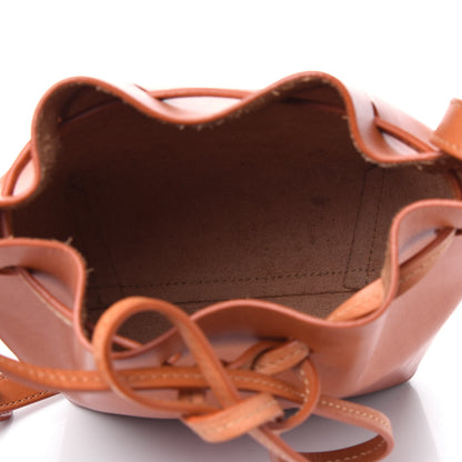 Mansur Gavriel Calfskin Mini Mini Bucket Bag Cammello Raw 3 of 4
