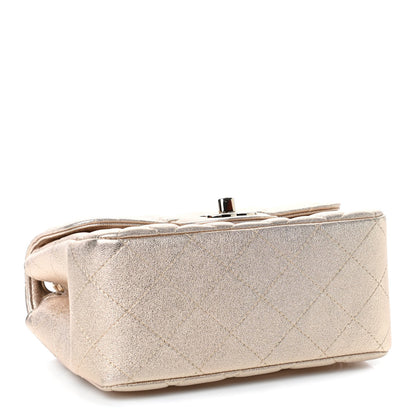 Chanel Metallic Lambskin Quilted Mini Square Flap Gold 3 of 4