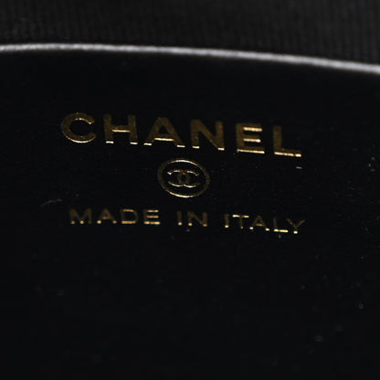 Chanel Shiny Crumpled Calfskin Quilted Nano 31 Shopping Bag White Black 6 of 11