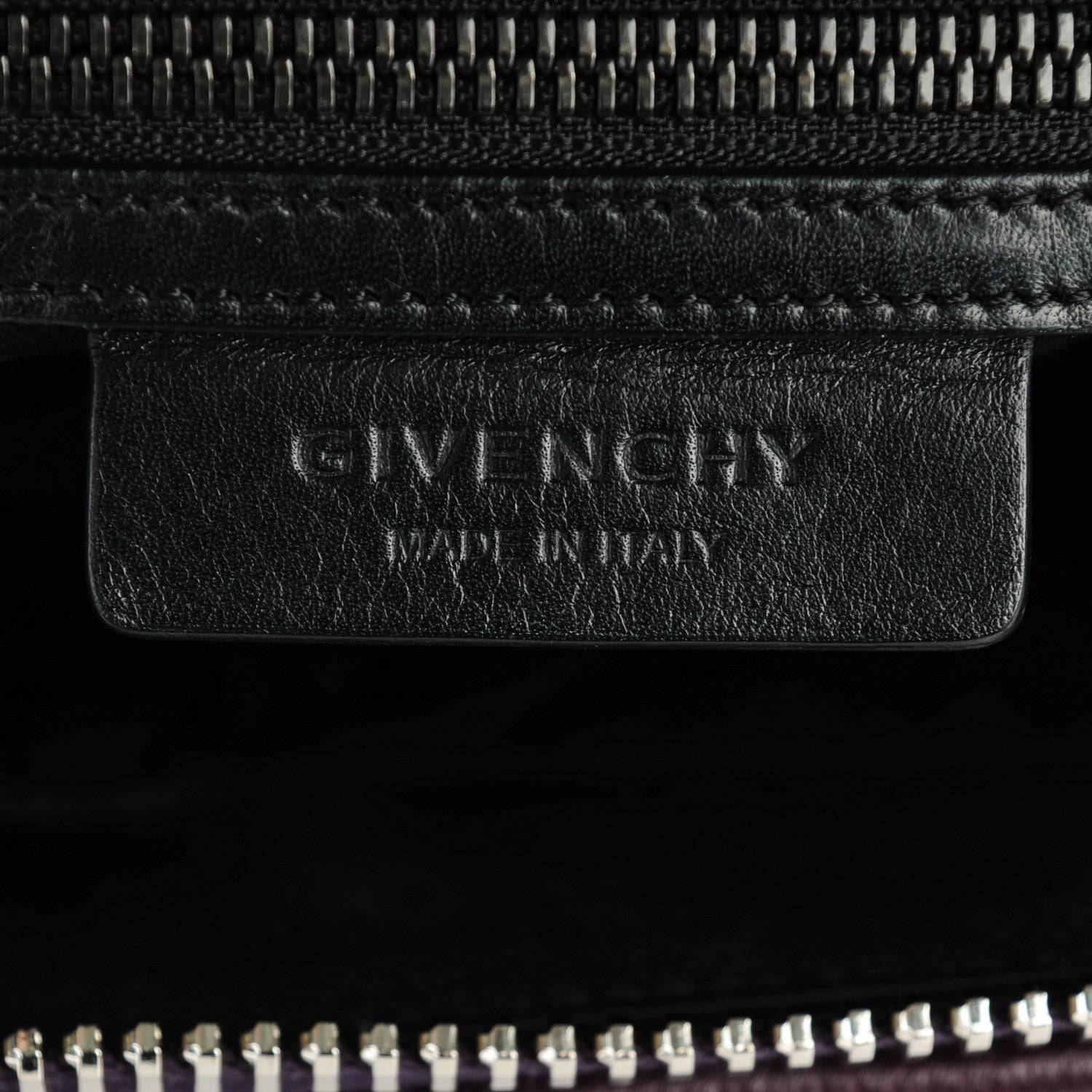 Givenchy Sugar Goatskin Medium Antigona Aubergine 6 of 7