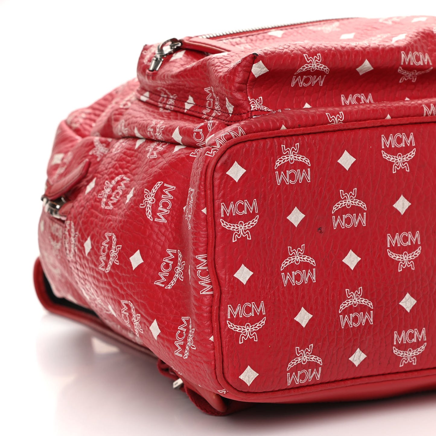 Visetos Medium Stark Backpack Red White