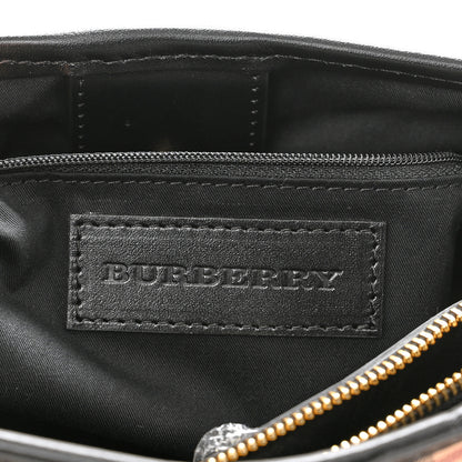 Burberry Haymarket Check Small Northfield Tote Chocolate 6 of 9