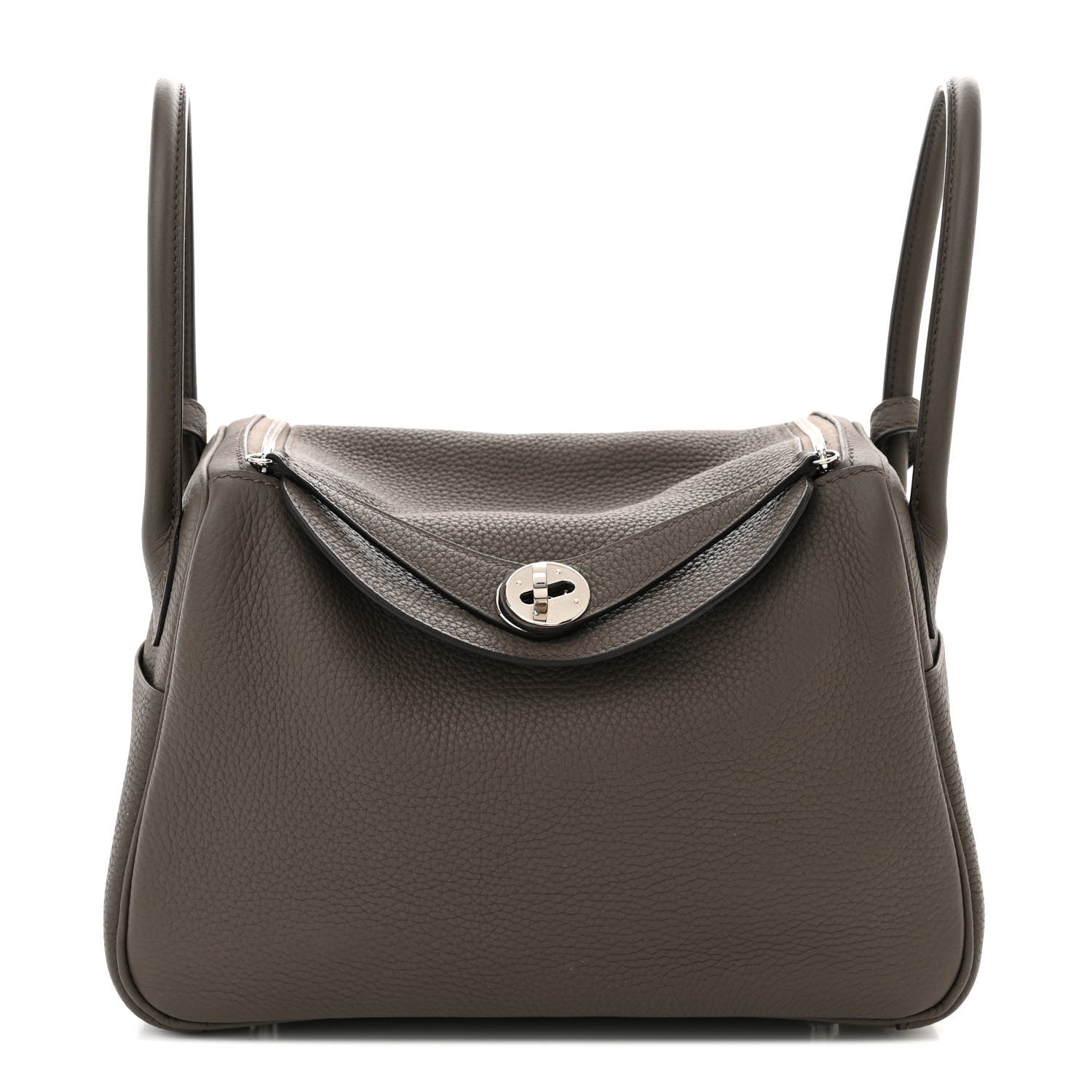 Hermes Taurillon Clemence Lindy 26 Etain 1 of 12