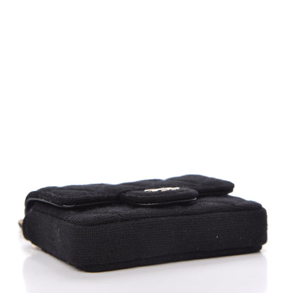 Chanel Jersey Quilted Belt Bag Black 4 of 11