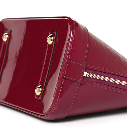 Louis Vuitton Vernis Alma PM Magenta 10 of 11