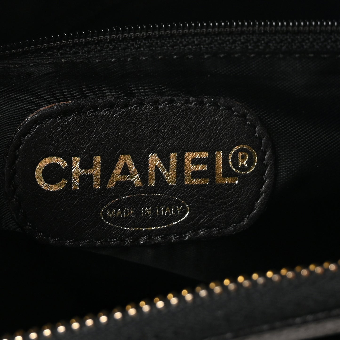 Caviar Flap Shoulder Bag Black