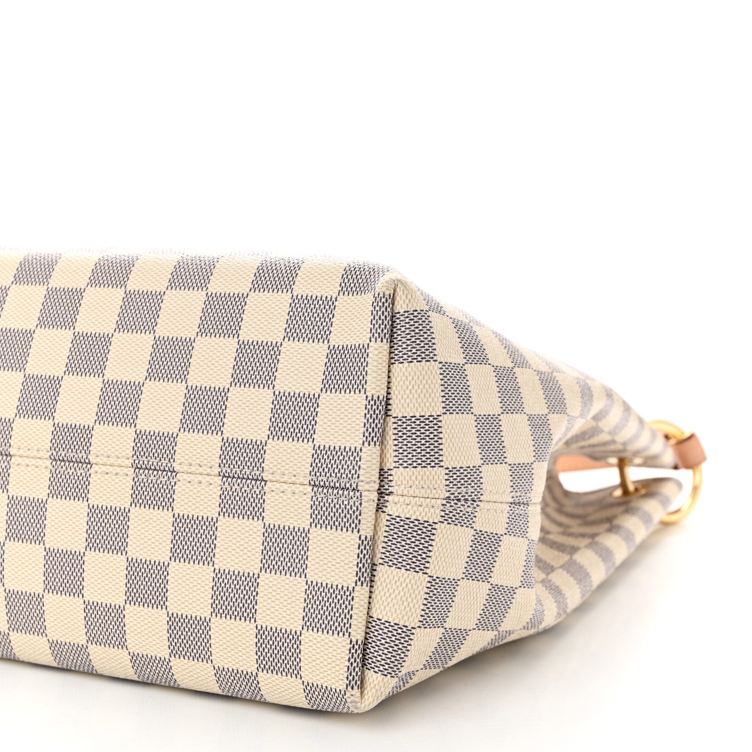 Louis Vuitton Damier Azur Graceful MM Rose Ballerine 10 of 10