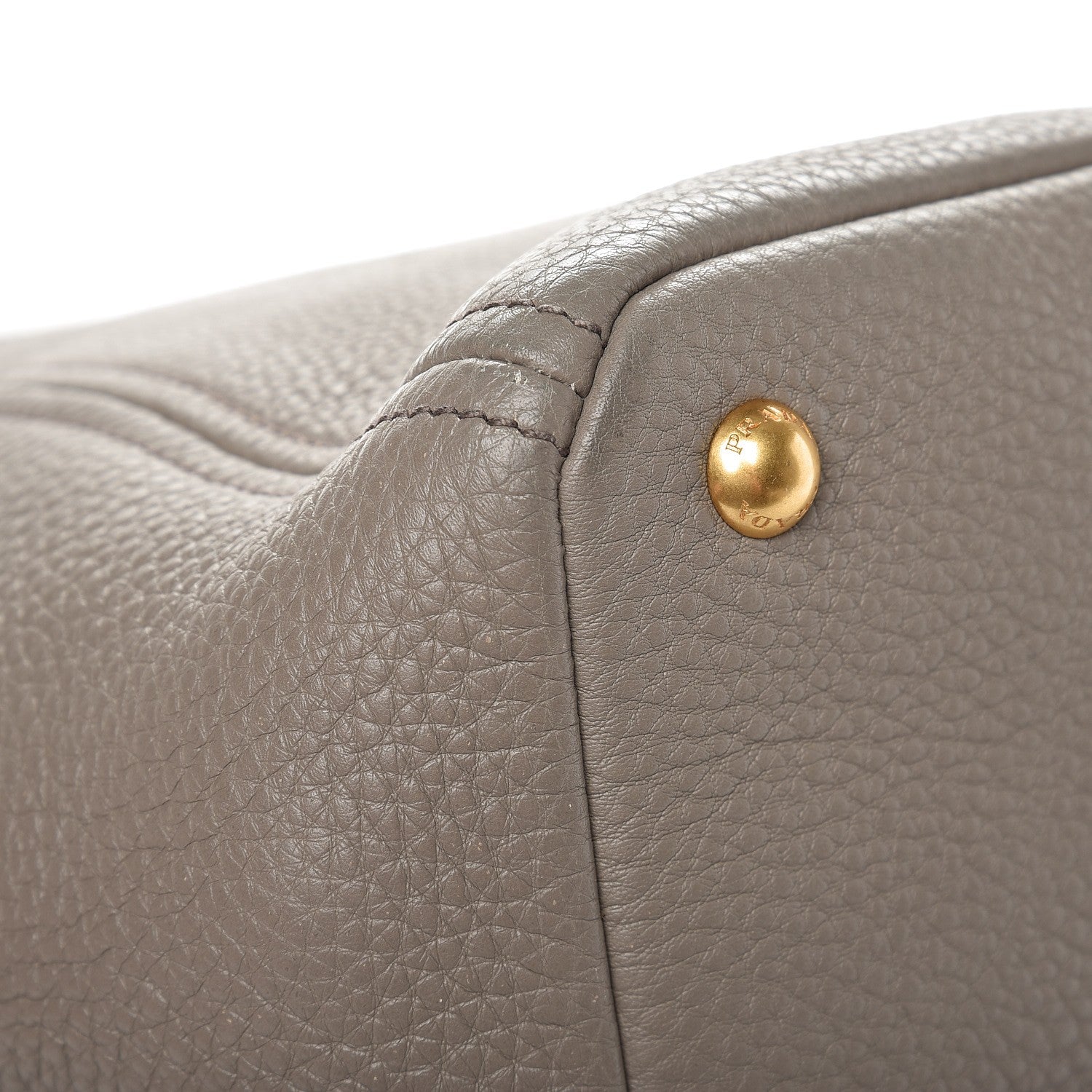Prada Vitello Daino Tote Argilla 13 of 16