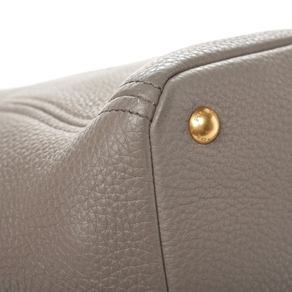 Prada Vitello Daino Tote Argilla 13 of 16