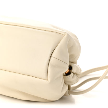 Mansur Gavriel Lambskin Mini Cloud Clutch Pearl 9 of 9