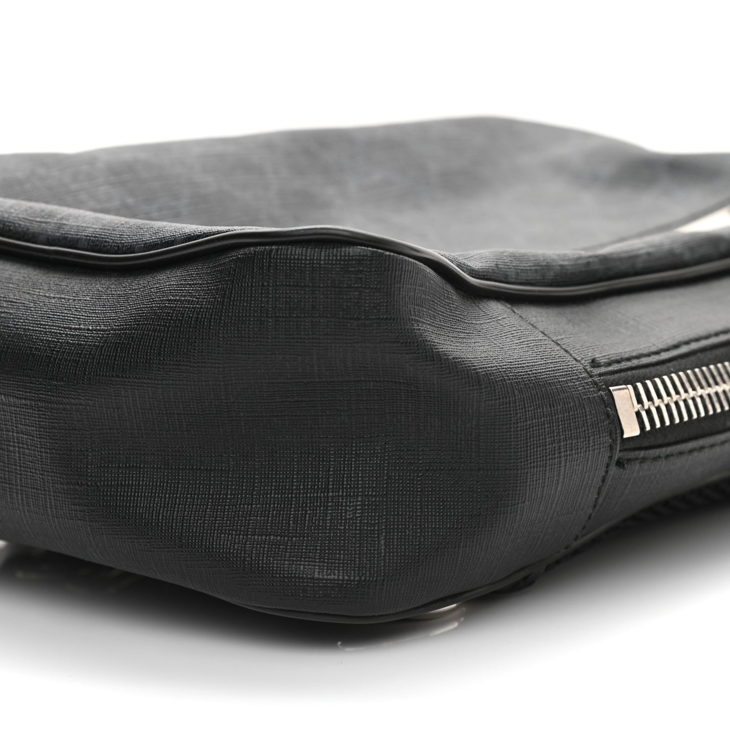 Soft GG Supreme Monogram Web Belt Bag Black Grey