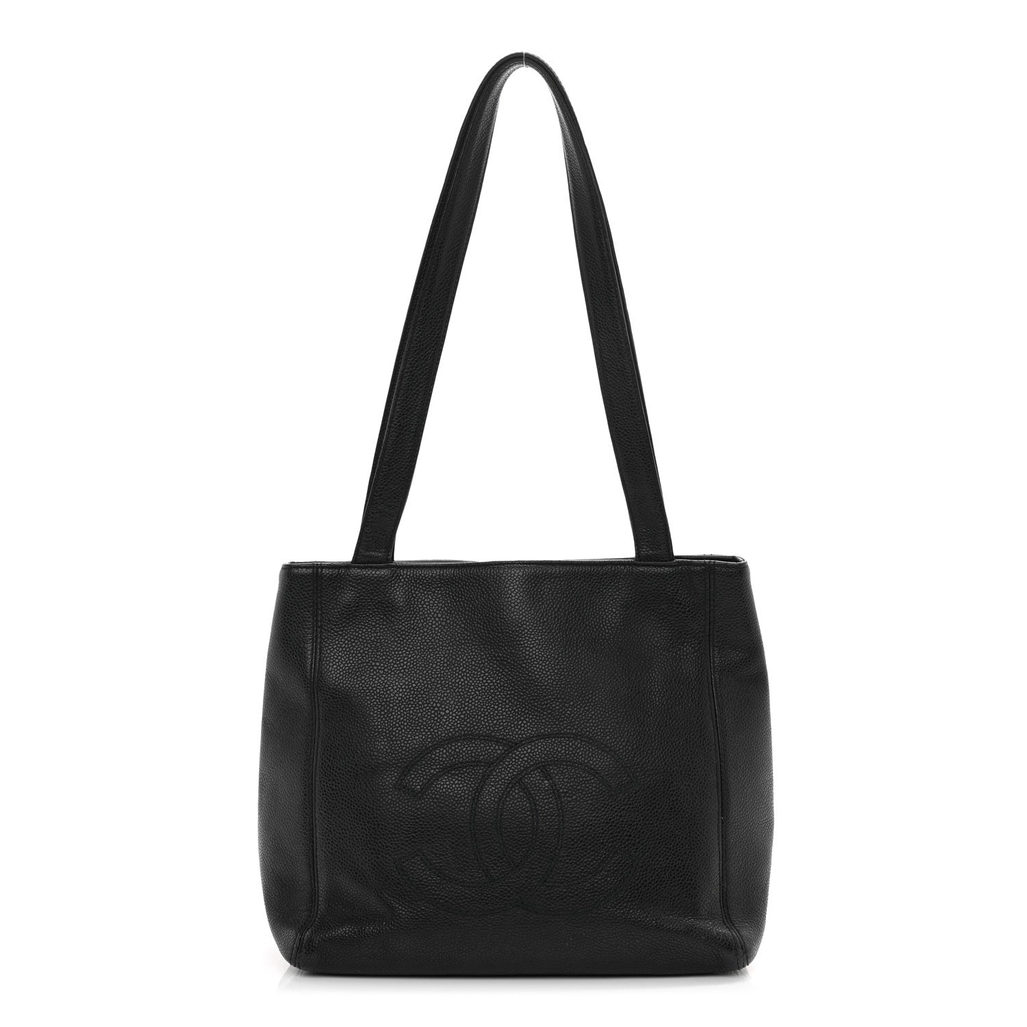 Chanel Caviar CC Shoulder Bag Black 1 of 18