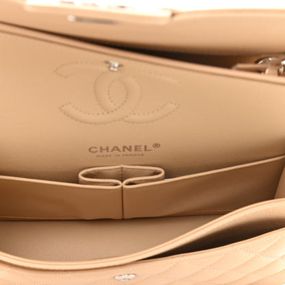 Chanel Caviar Quilted Small Double Flap Beige 5 of 9
