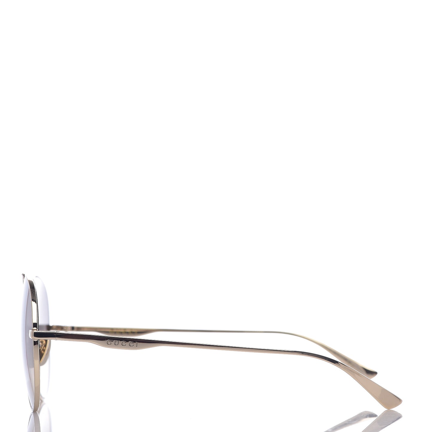 Aviator Sunglasses GG0334S Gold