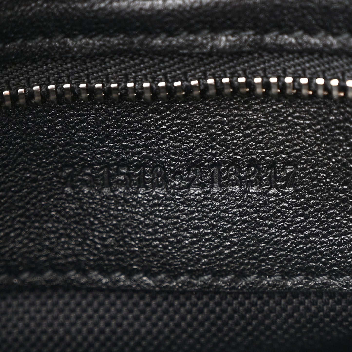 Sakai Be Green Calfskin Diagonal Stitched Small Blondie Tote Black