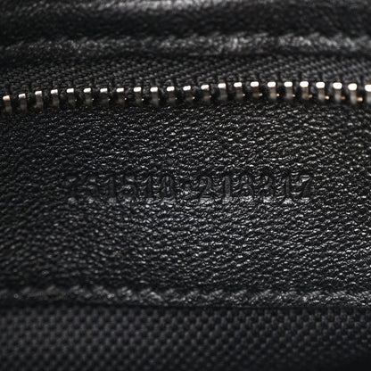 Gucci Sakai Be Green Calfskin Diagonal Stitched Small Blondie Tote Black 7 of 10
