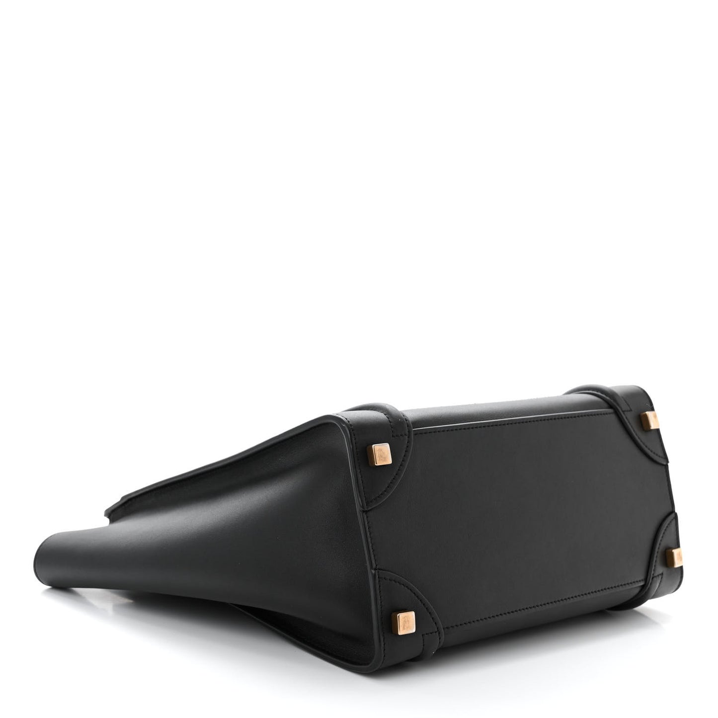 Smooth Calfskin Micro Luggage Black