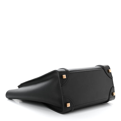 Celine Smooth Calfskin Micro Luggage Black 4 of 10