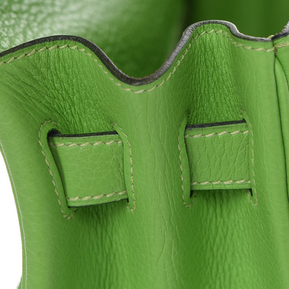 Hermes Taurillon Clemence Kelly Retourne 32 Vert Cru 18 of 41