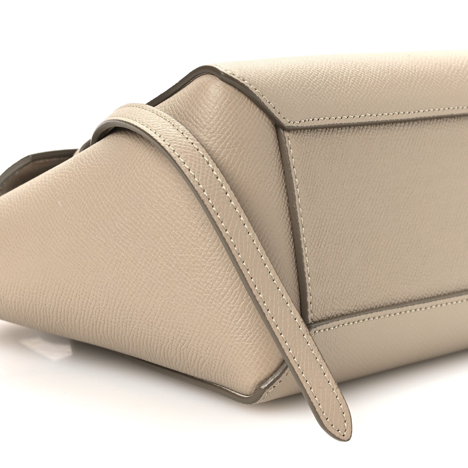 Celine Grained Calfskin Nano Belt Bag Light Taupe 8 of 9