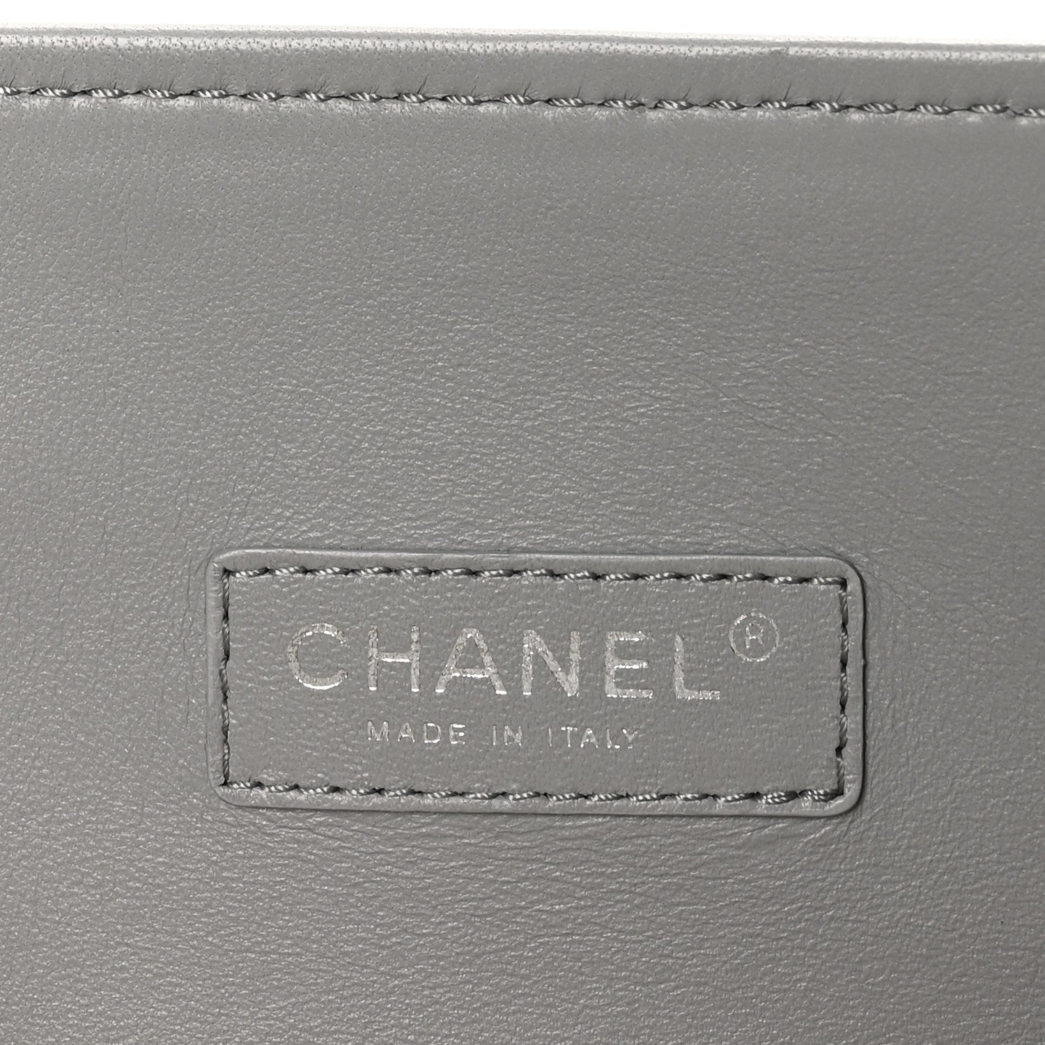 Chanel Calfskin Stitched Medium Shopping Tote Beige 6 of 10