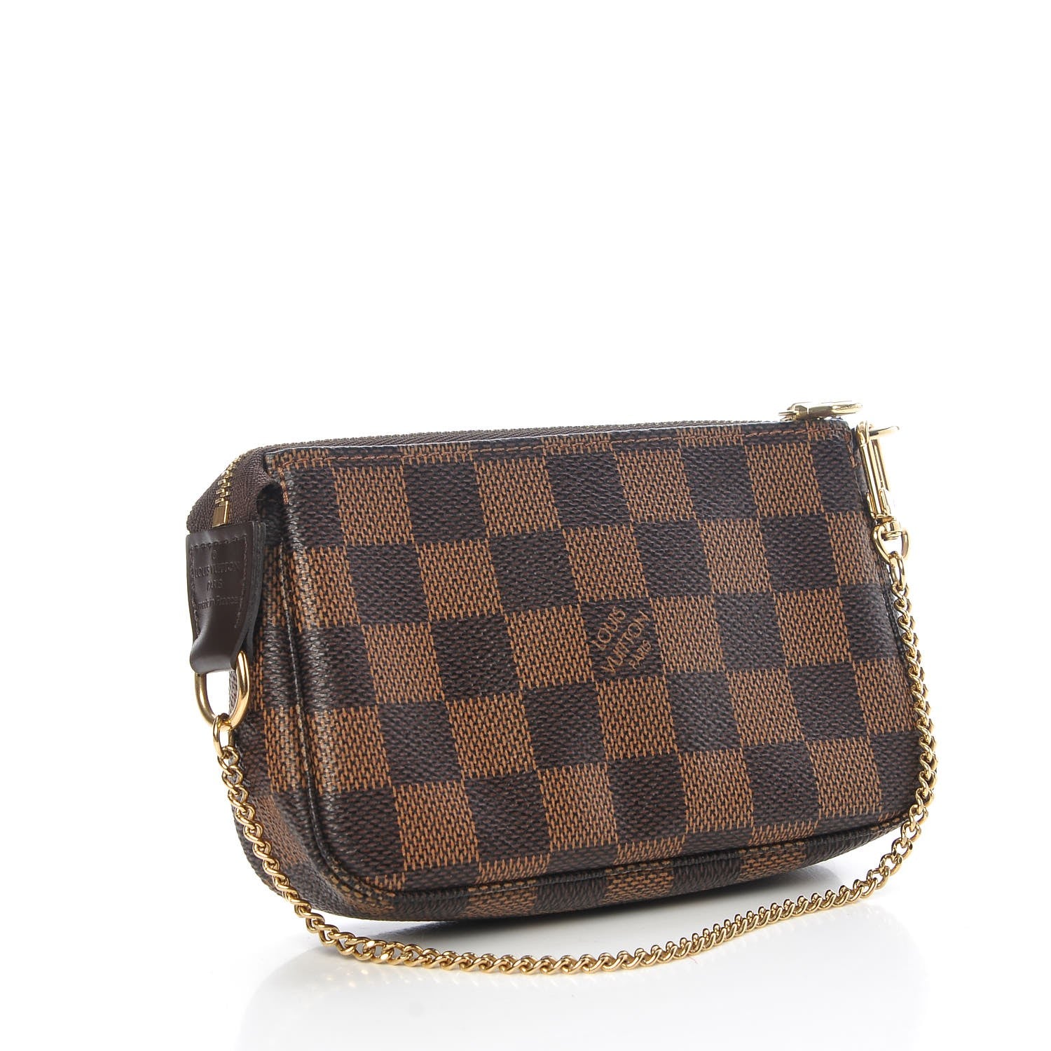Louis Vuitton Damier Ebene Mini Pochette Accessories 3 of 7