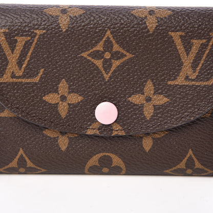 Louis Vuitton Monogram Rosalie Coin Purse Rose Ballerine 8 of 9