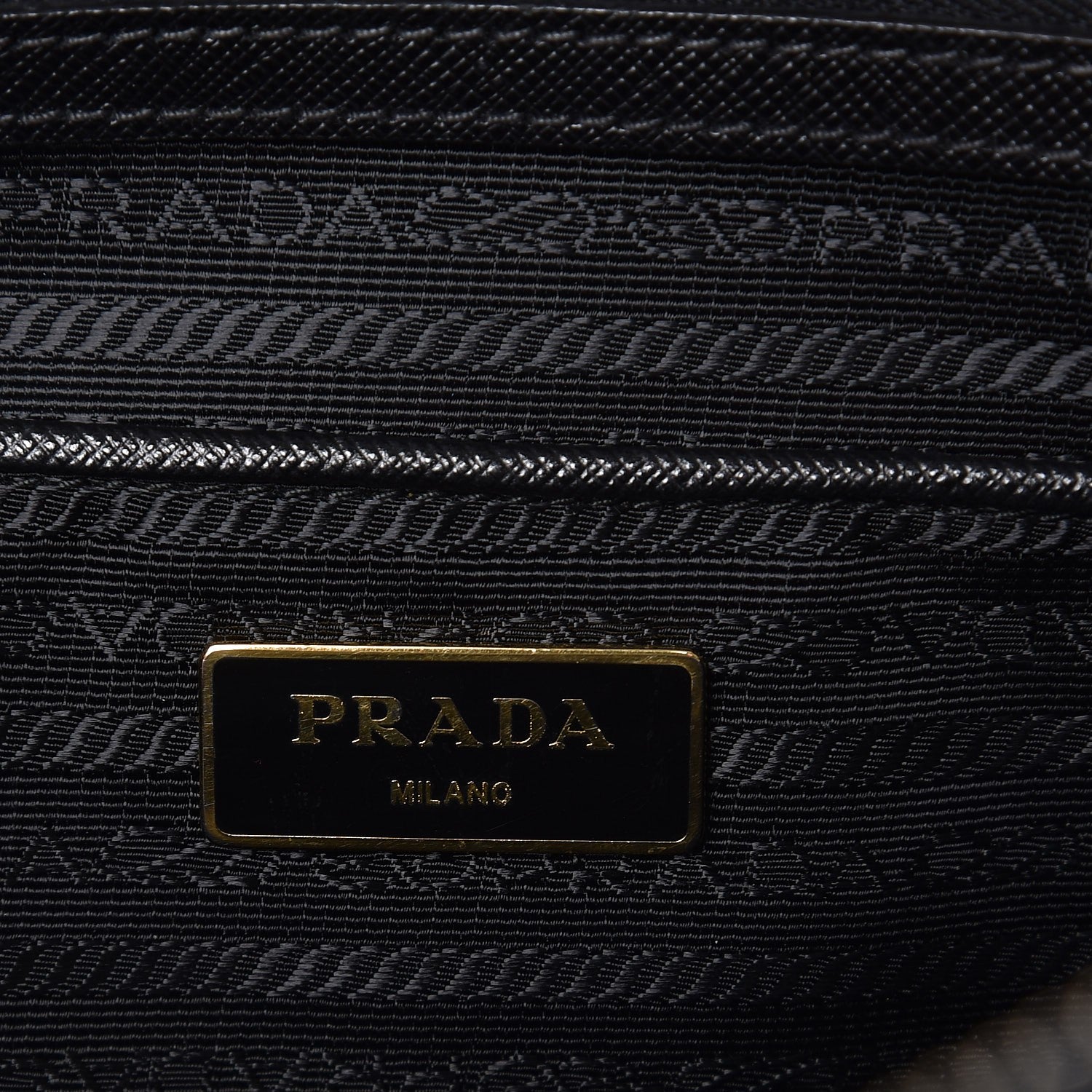 Prada Saffiano Medium Galleria Double Zip Tote Black 8 of 11