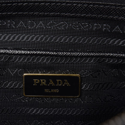 Prada Saffiano Medium Galleria Double Zip Tote Black 8 of 11