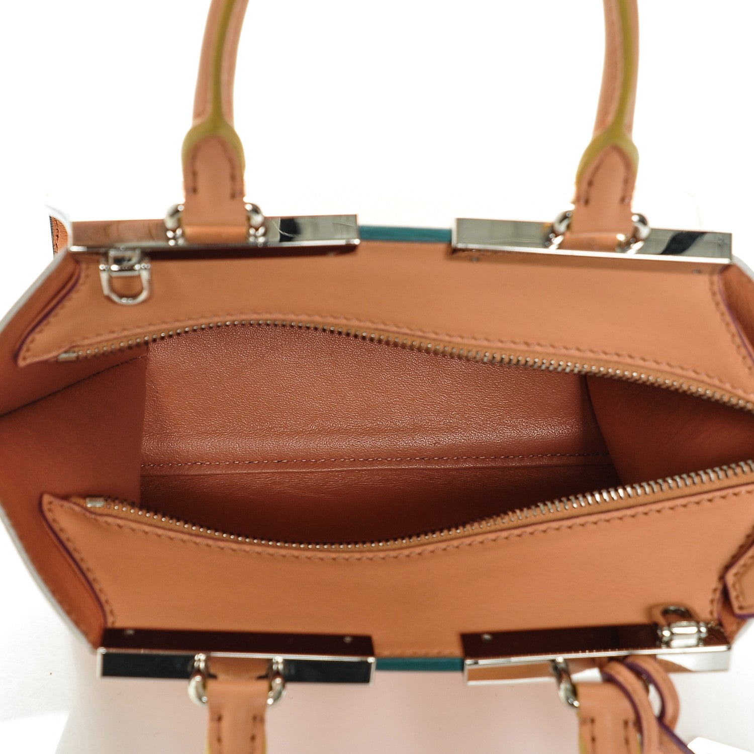 Fendi Vitello Dolce Mini 3jours Tote Albicocca 5 of 6