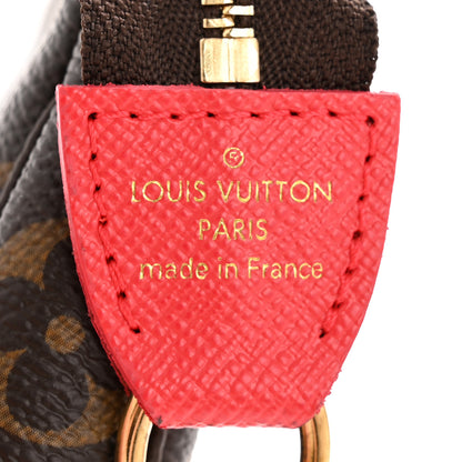 Louis Vuitton Monogram 2021 Christmas Animation London Mini Pochette Accessories Red 6 of 8