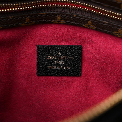 Louis Vuitton Calfskin Monogram Teddy Speedy Bandouliere 30 Black 6 of 8
