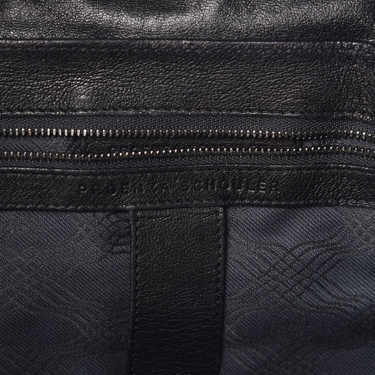 Proenza Schouler Lambskin PS1 Large Satchel Black 10 of 17